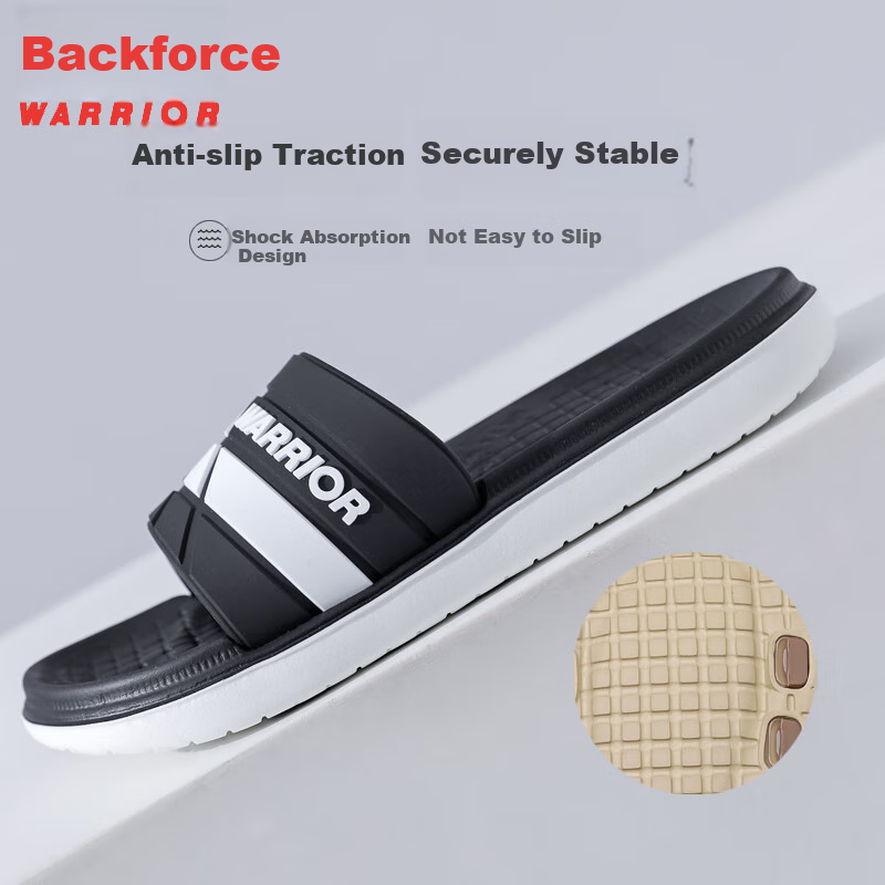 HUANGLI Men's Bathroom Indoor Outdoor Wear-resistant Anti-slip Soft Bottom Silen...