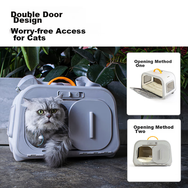 Leyoupai Cat Carrier, Portable Large Pet Bag, Cat Shoulder Bag, Large Capacity,...