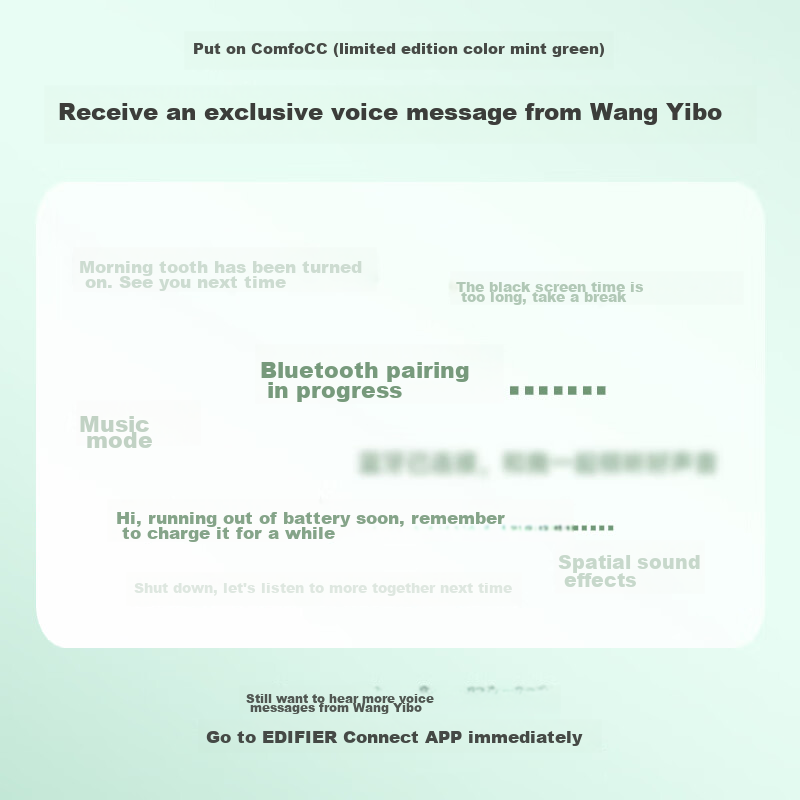 EDIFIER Comfo CC Open-ear True Wireless Bluetooth Earbuds with Support for Wang...