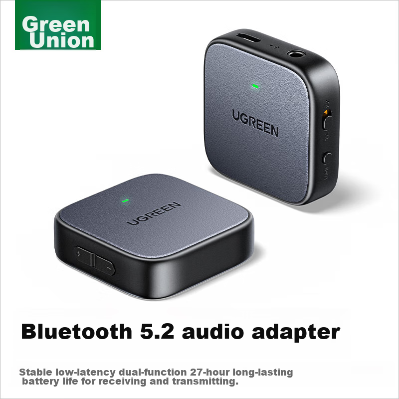 Lulian Bluetooth Receiver And Transmitter 5.2 Version, 3.5mm Wireless Audio Adap...