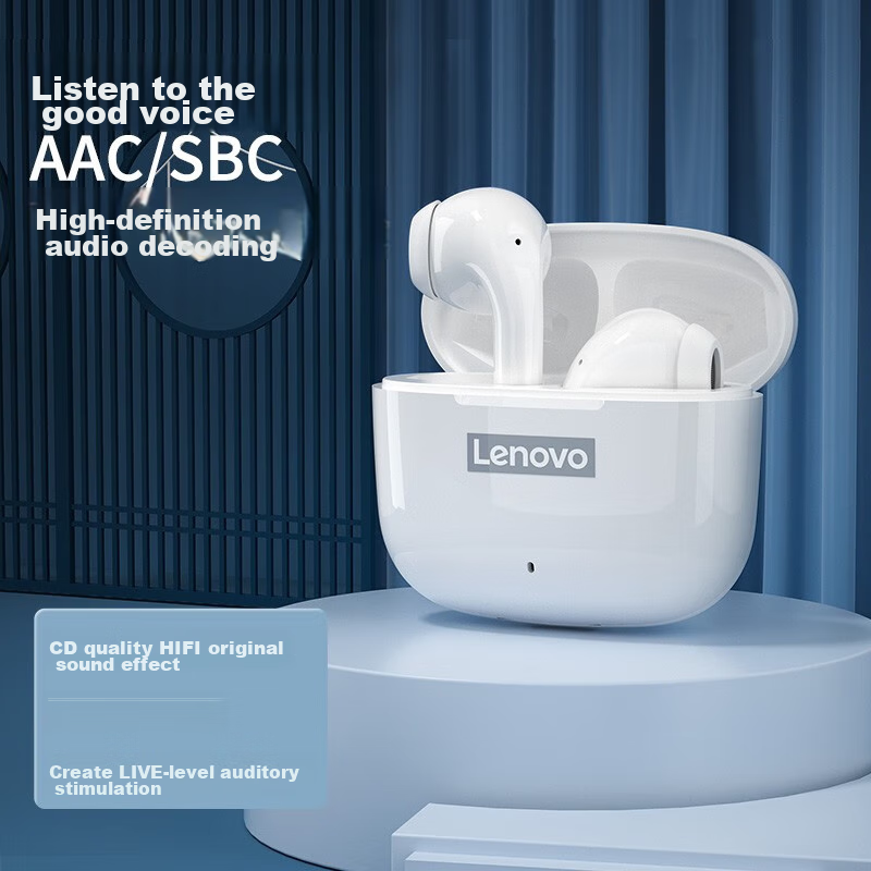 Lenovo Bluetooth Earphones, Wireless Semi-In Design, Top Ranked, for Running, Sp...