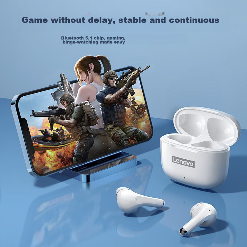 Lenovo Bluetooth Earphones, Wireless Semi-In Design, Top Ranked, for Running, Sp...