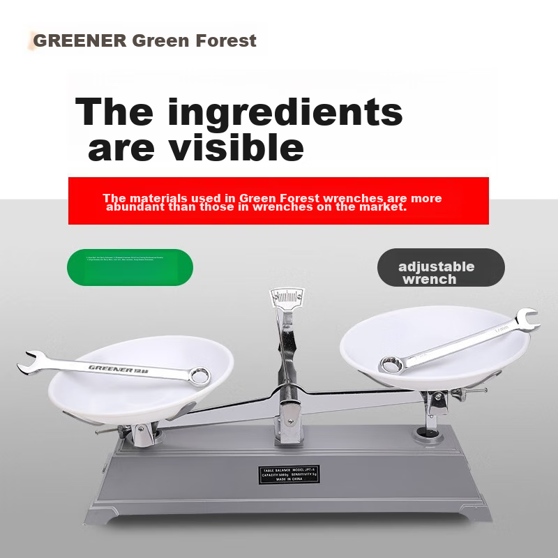 Greener Wrench Set, 11-Piece Open-End And Box-End Combination, 8mm-24mm, for Hom...