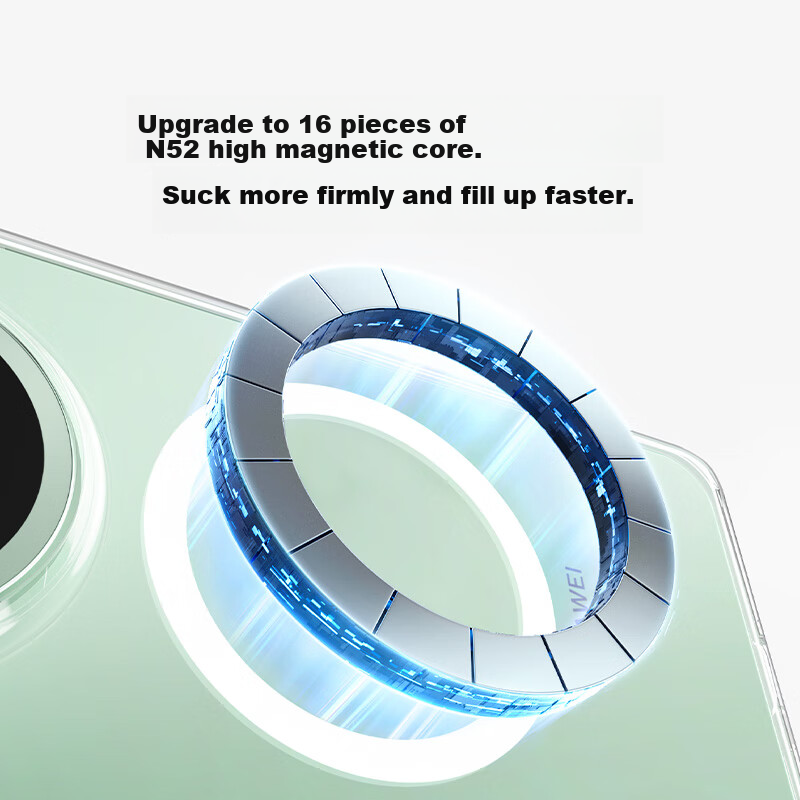 UGREEN Transparent Ultra-Thin Magnetic Adsorption Full Protection Case for Huawe...