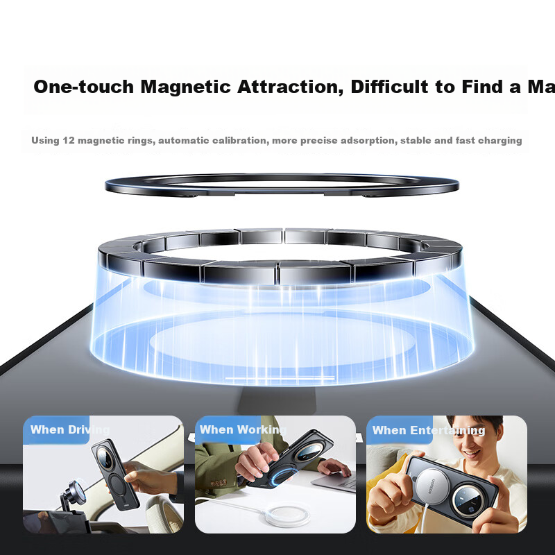 Lulian [360° Rotating Stand Case] Compatible with Huawei Mate70 Pro Phone Case,...