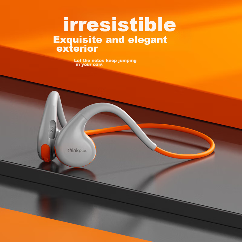 Lenovo Bone Conduction Sports Bluetooth Headphones, IPX7 Waterproof And Dustproo...