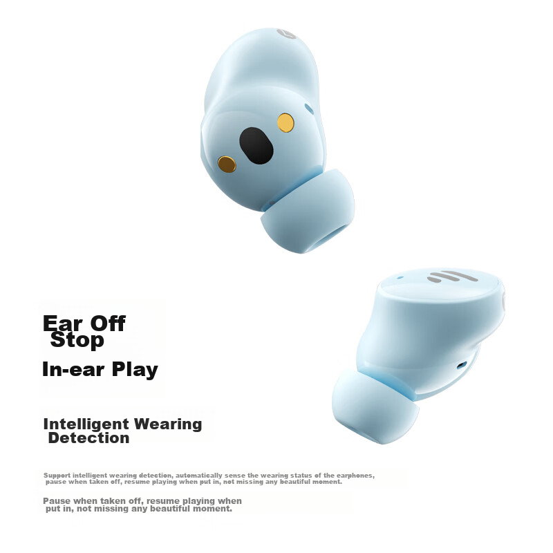 Edifier TWS1 ANC True Wireless Active Noise Cancelling Bluetooth Earbuds, Blueto...