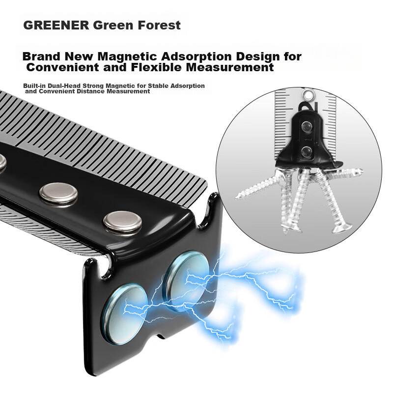 Greener Household Rice Ruler, Measuring Tape, Steel Tape Measure, Mini Small Sta...