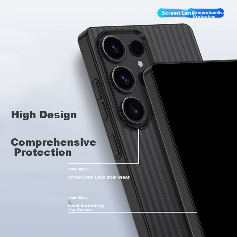 KMaxAI Samsung Galaxy S25 Ultra Phone Case, Ultra-Thin Frosted PP Case, Full Len...