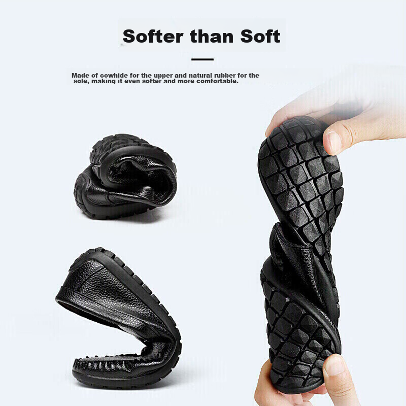 CARTELO Business Classic Loafers, Cowhide Shoes, Slip-On, Casual Business Men's...