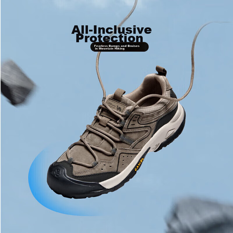 CAMEL Men's Outdoor Hiking Retro Leather Casual Low-Top Trekking Shoes, G14A3426...