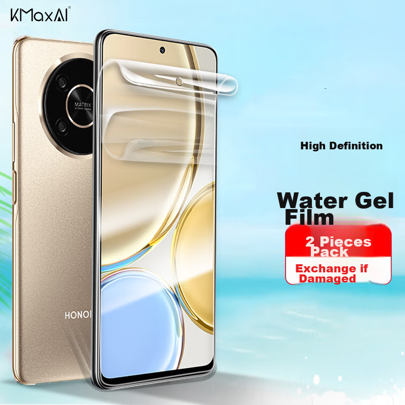 KMaxAI Hydrogel Film for Honor X40 GT/Honor X30, 3D Full-Screen Protective Soft...