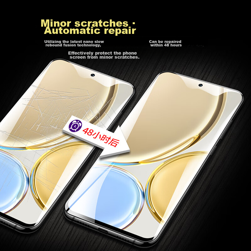 KMaxAI Hydrogel Film for Honor X40 GT/Honor X30, 3D Full-Screen Protective Soft...