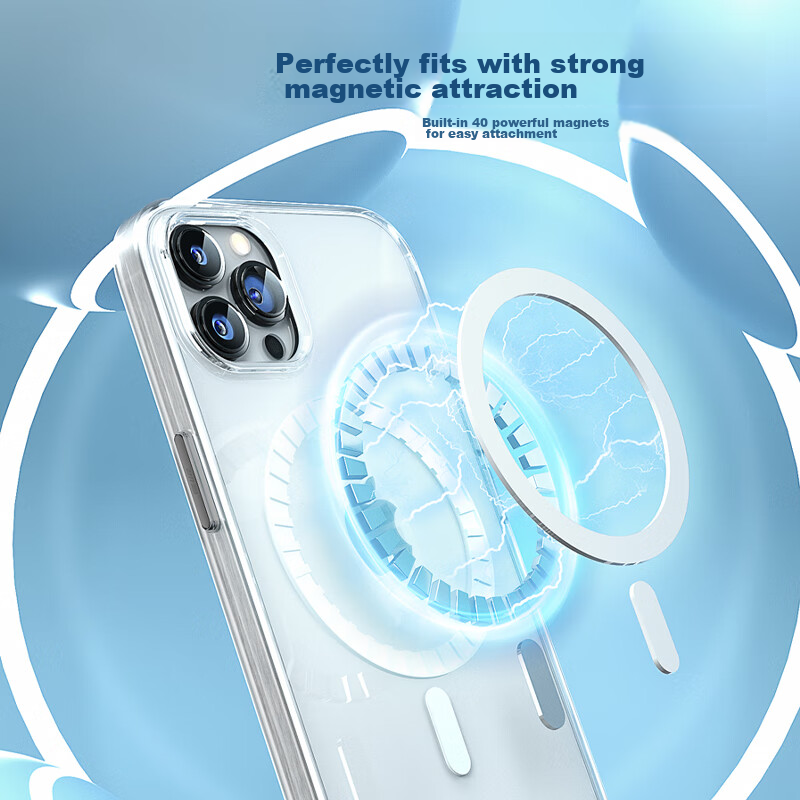 Mr. Blue Gorilla Magnetic Phone Case for IPhone 15 Pro Max, IPhone 15 Pro Max Pr...