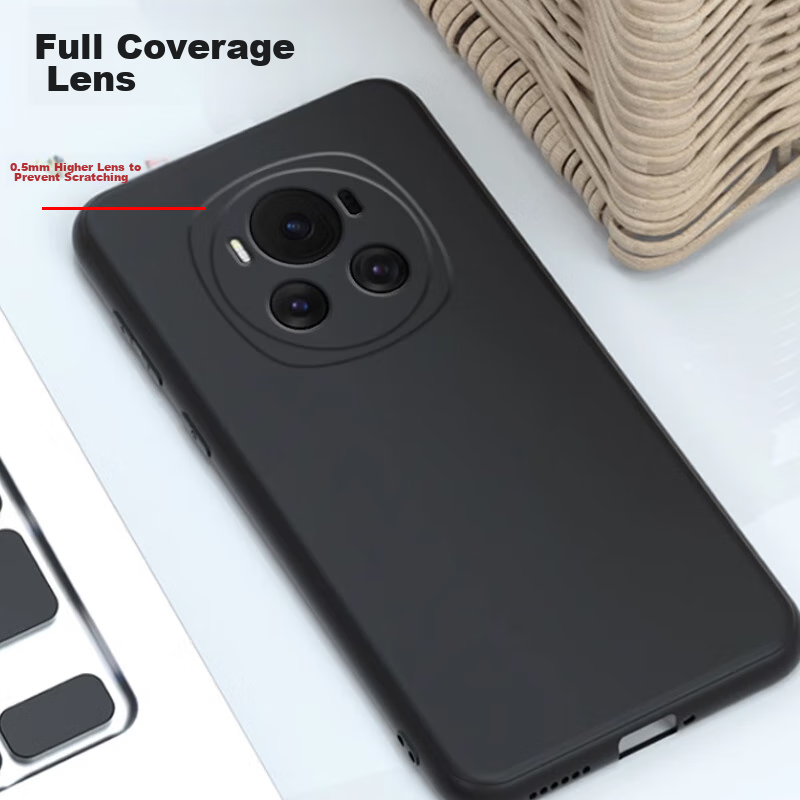 Maikuqi Phone Case for Honor Magic 6, Full Coverage Frosted Soft Shell, Shockpro...