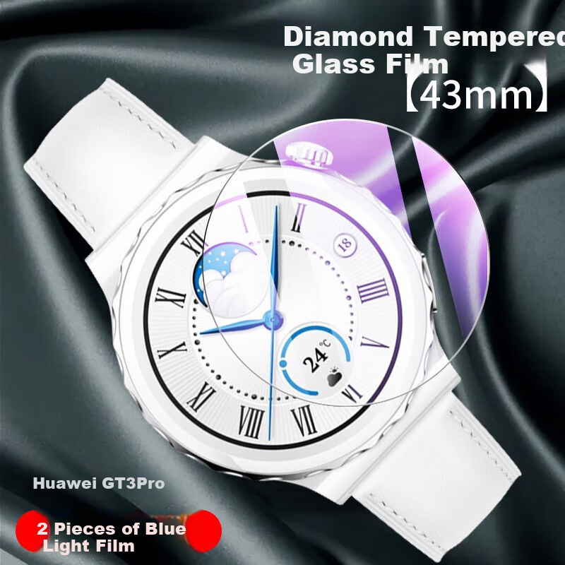 LANGLING [2 Pieces - Anti-Blue Light] Tempered Glass Screen Protector for Huawei...