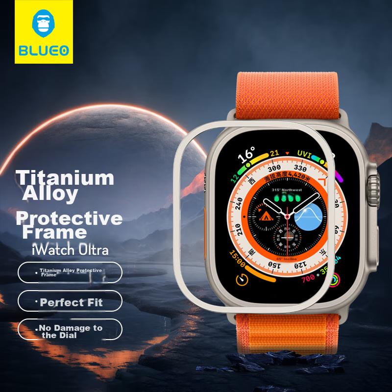 Mr. Blue Gorilla Watch Case for Apple Watch, Compatible with Apple Watch Ultra 2...