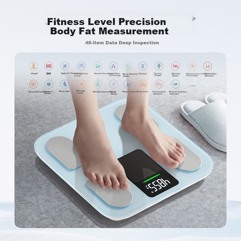 LEFU Smart Body Fat Scale Electronic Scale Human Body Weighing Scale High Precis...