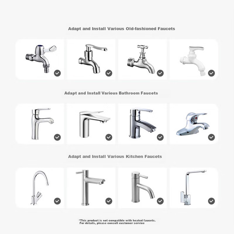 BOLEBAO Faucet Water Purifier, Removes Limescale And Residual Chlorine, Househol...