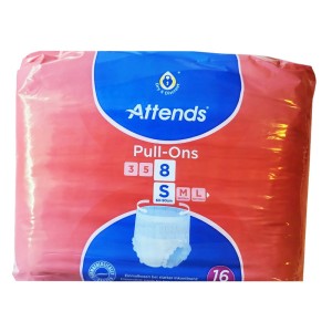 Attends Pull On 8 Small 4X16 (100355)