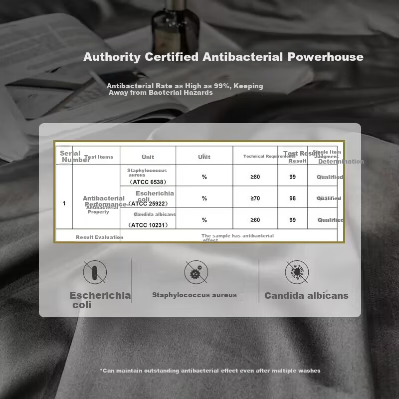 La Torretta Single Piece 100% Cotton Duvet Cover Antibacterial Upgraded Xinjiang Long-staple Cotton Full Cotton 200x230cm Grey