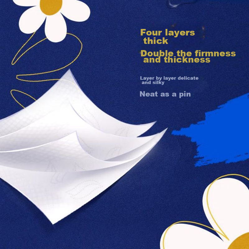 TEMPO Yibo's Choice, Facial Tissues PLUS Co-Branded Mini Series, 4-Ply, 80 Sheets*24 Packs, Napkins, Toilet Paper