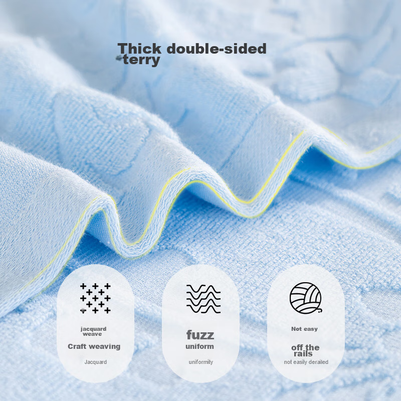 Hengyuanxiang Pure Cotton Traditional Towel Blanket, Adult Summer Thin Nap Towel Blanket, Air Conditioning Quilt