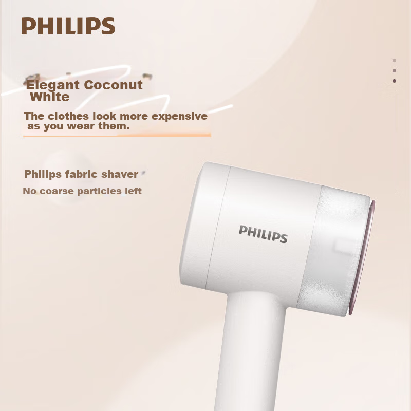 Philips Lint Roller, Rechargeable Hair Remover, Ball Remover, Home-Use Clothing Lint Remover GCA2200/10