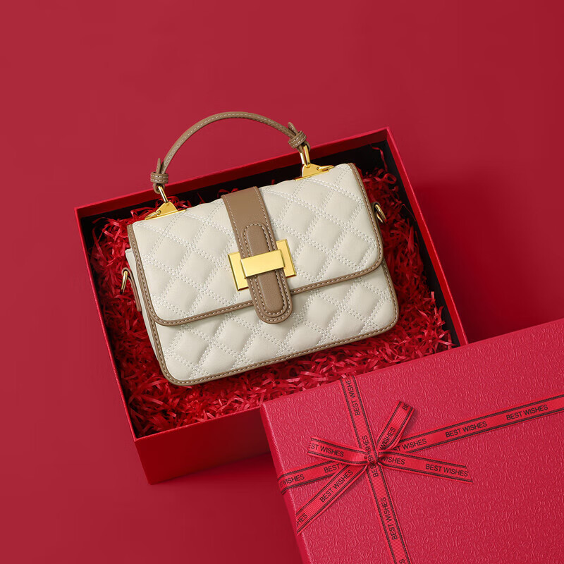 YUYULA Leather Handbag, Women's Crossbody Bag, Luxury Brand Handbag, Birthday And Christmas Gift for Women And Wives