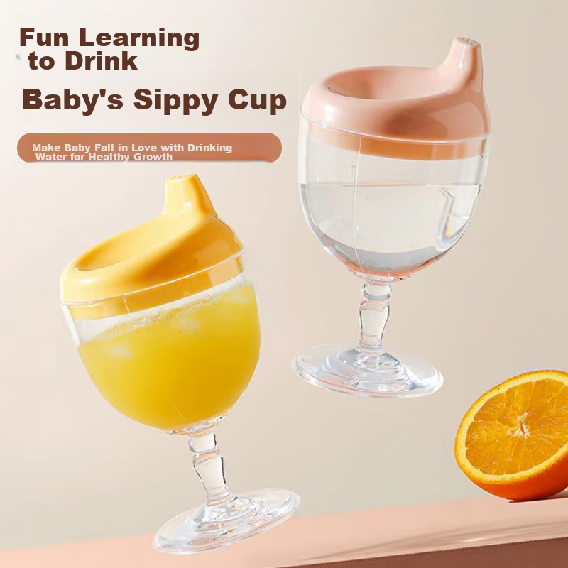 Baoshi Children's Water Cup, Training Cup, Duck-Billed Cup, Tall Cup, Elementary School Student Milk Cup, Kindergarten Home Drinking Cup, 150ml
