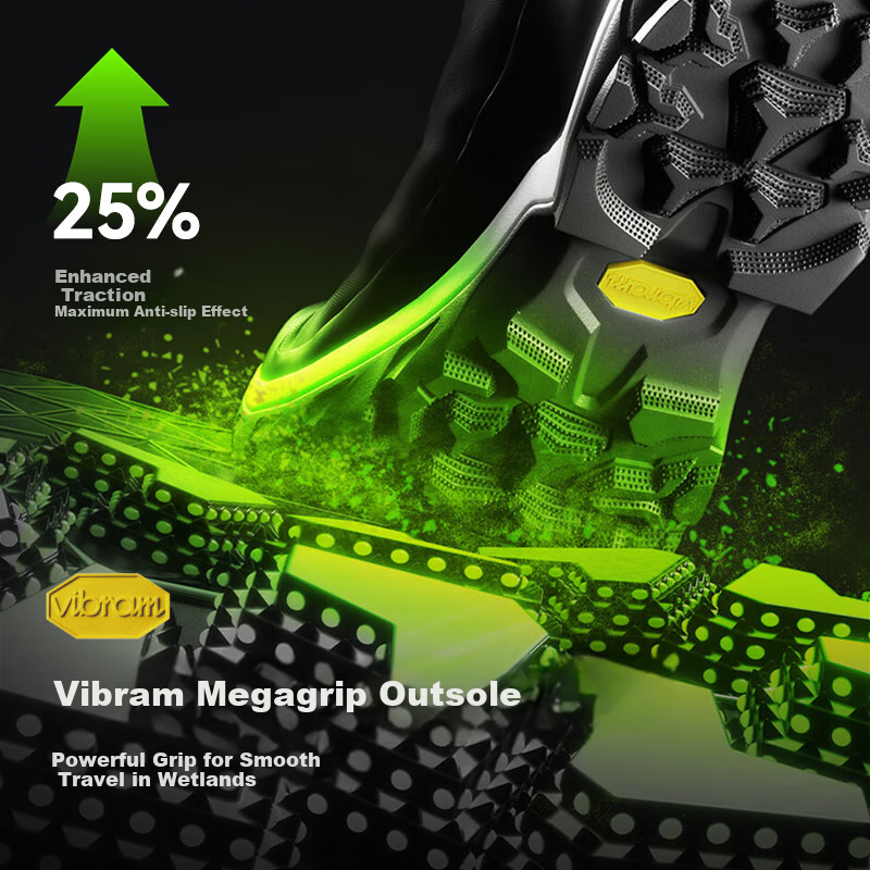 Pelliot Men's Outdoor Mountaineering Shoes eVent Waterproof Vibram Anti-slip 115119031 Chestnut Brown Size 41