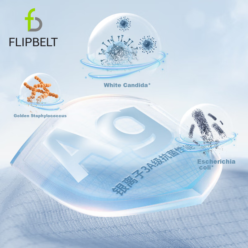 Flipbelt Men's Short Sleeve Summer Breathable Sports Casual Fitness Top Running T-shirt Men Element Blue S