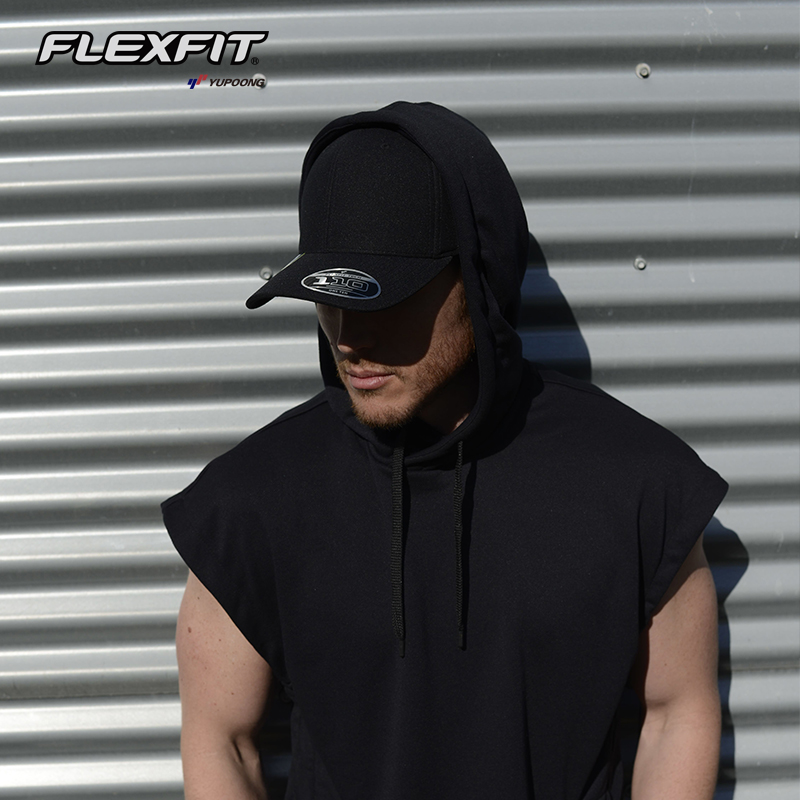 FLEXFIT110 Series Men's Sports Elastic Baseball Cap, Outdoor Sun Protection, Breathable Visor Hat