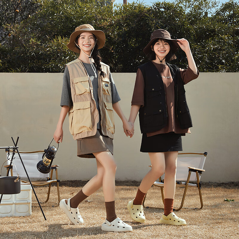 Poxi Cheese Poop Sensation Hole Shoes Women Summer Thick-soled Sandals Beach Head Slippers Outwear Matcha Green 39-40