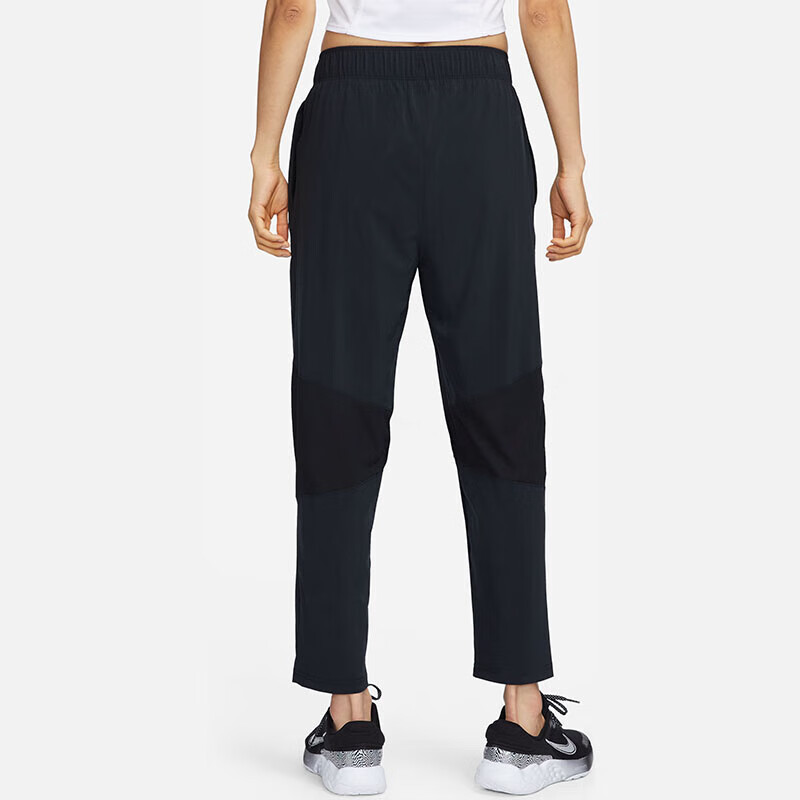Nike Women's Sports Pants, Spring And Autumn Woven Tapered Casual Pants, Soft Casual Pants, FB7030-010, Black, S