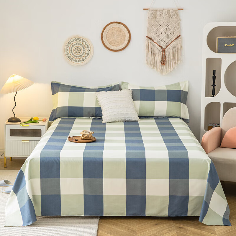 Grace (Grace) Single Piece Bed Sheet Single Bed Sheet Four Seasons Skin-friendly Bedding Gold Coast 160*230