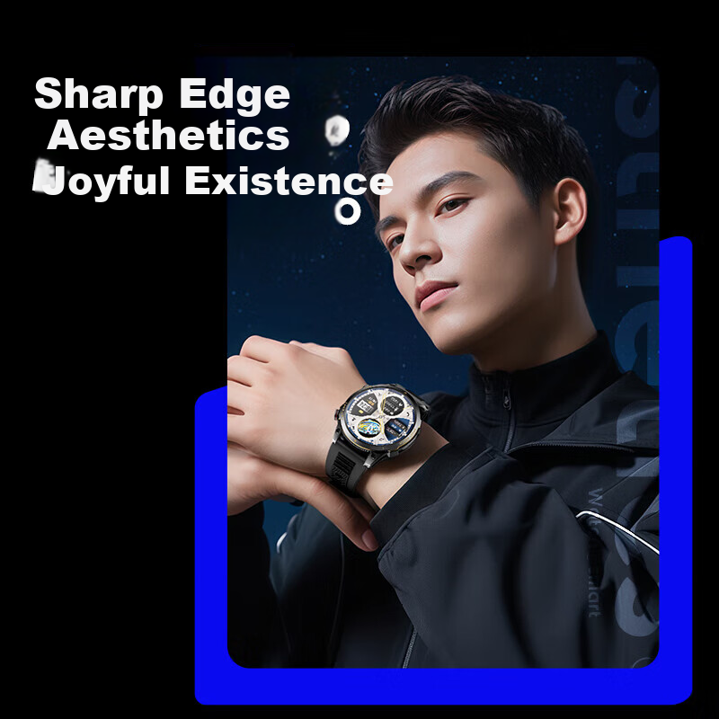 MARK FAIRWHALE Android Smart Watch with SIM Card Slot 4G LTE All Networks Adult Men Women Teenagers GPS Location Camera Waterproof Long Battery Life NFC Access Control XH003