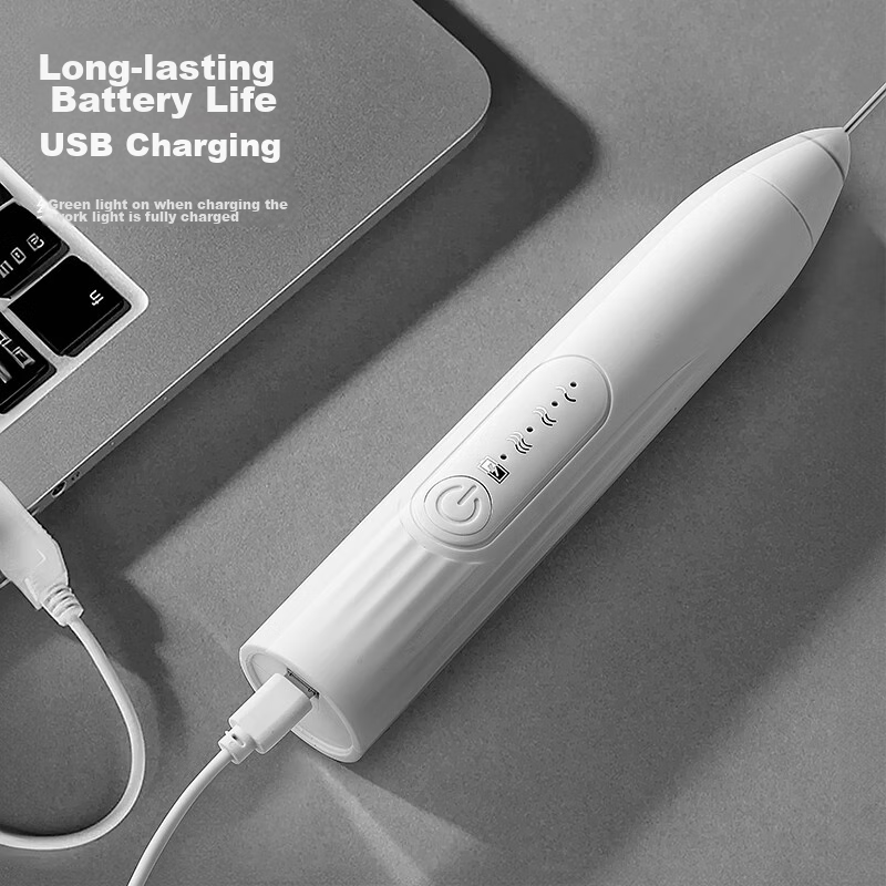 PAKCHOICE Electric Milk Frother, Coffee Foam Maker, Home Milk Frother, Handheld...