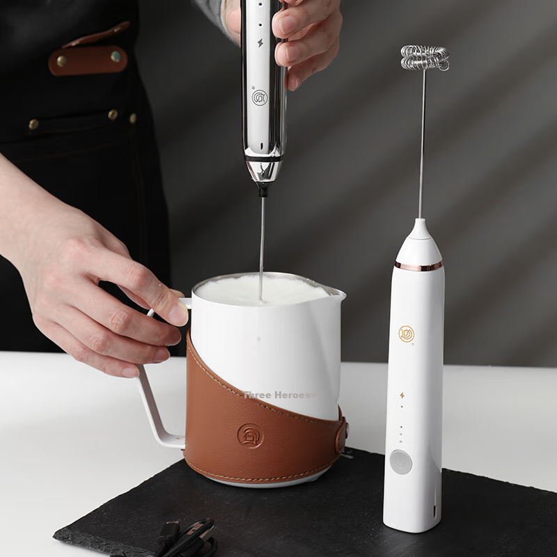 Hero Shuangzi Electric Milk Frother, Coffee Milk Frother, Home Use Milk Frother,...