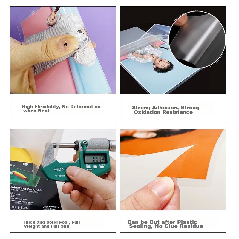 KODAK Laminating Pouches, 6-Inch Laminator Film, 7 Mil Photo Film, Laminating Po...
