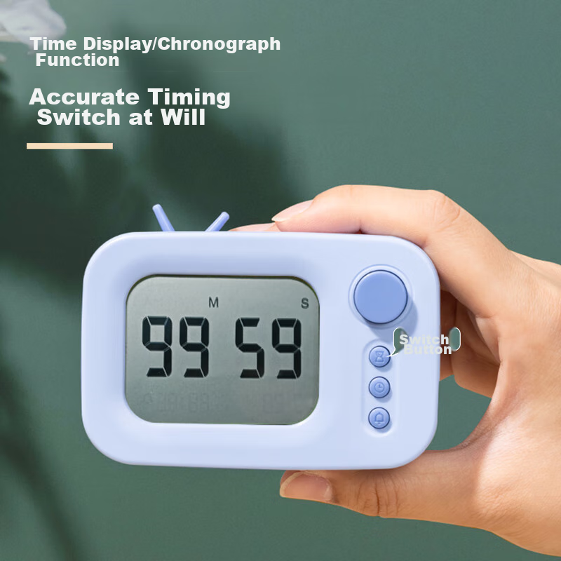 Deli Student Timer, Electronic Smart Alarm Clock, Children's Thermometer, Countd...