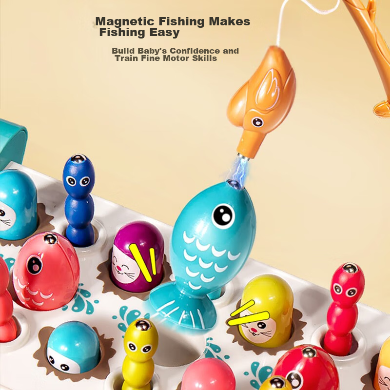 Guanchao Children's Toys for Boys And Girls, Multifunctional Whack-A Fishing Pia...