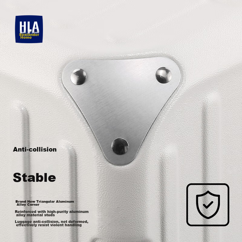 HLA Large Capacity Suitcase with Wheels, Password Lock, Business Travel Luggage...