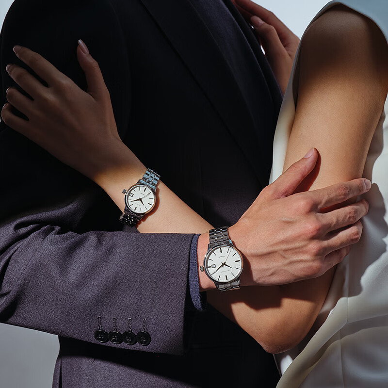 SEAGULL Couple Automatic Mechanical Watch Calendar Wristwatch Pair 816.362 Pair...