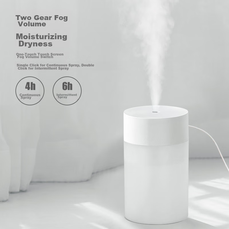 HANASS Humidifier, Compact And Quiet Mini Humidifier Companion, for Air-Conditio...