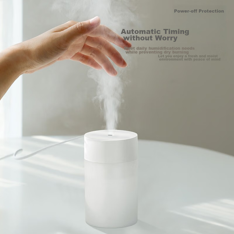 HANASS Humidifier, Compact And Quiet Mini Humidifier Companion, for Air-Conditio...