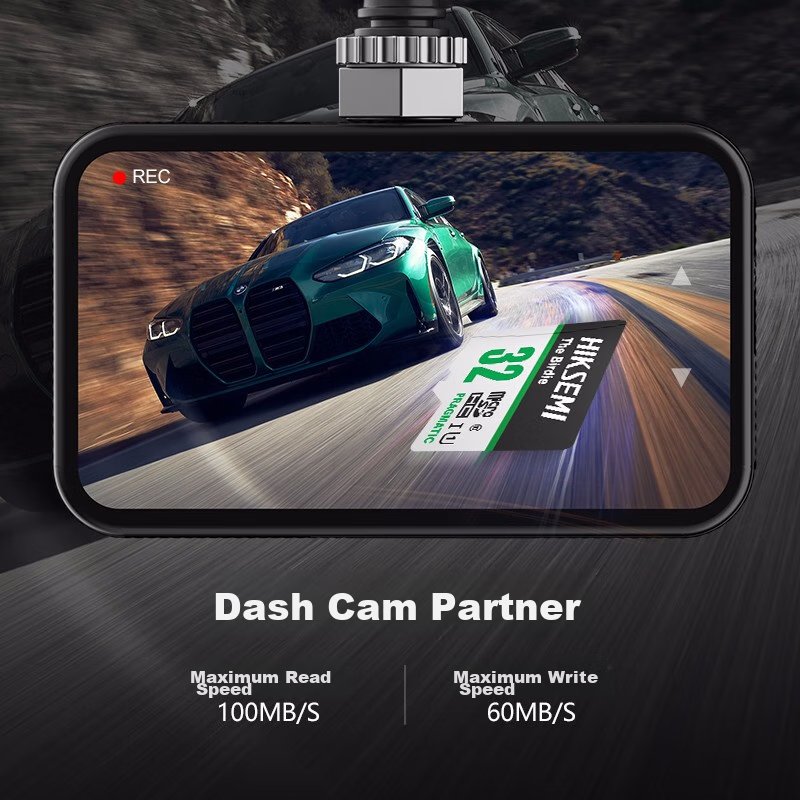 Hikvision 32GB TF (MicroSD) Storage Card, U1 C10 4K Video Surveillance Card, Das...