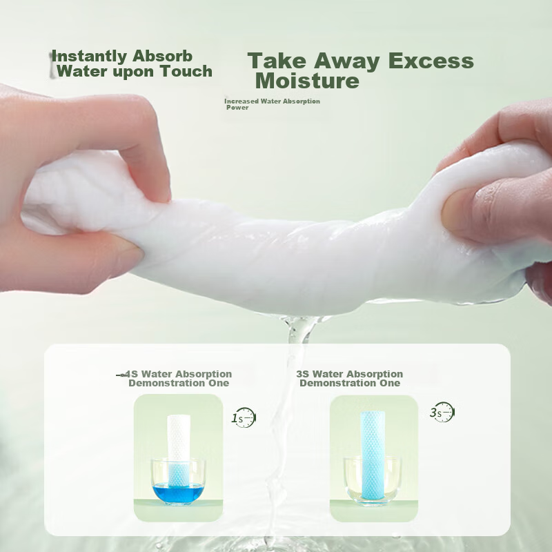 AMORTALS Disposable Soft Wipes, Dual-Use for Dry And Wet, Face Cleansing Wipes,...