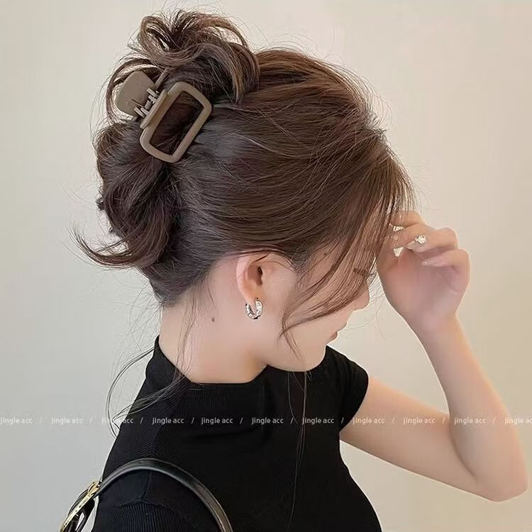 GECOMO Hair Claw Clip for Women, Small Size, Hairpin for Half Up Hairstyle, Shar...