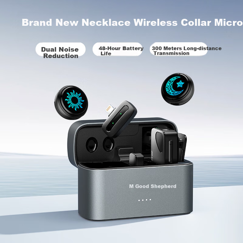 Good Shepherd HMR Wireless Collar Microphone M9 Anchor Live Special Douyin K Son...